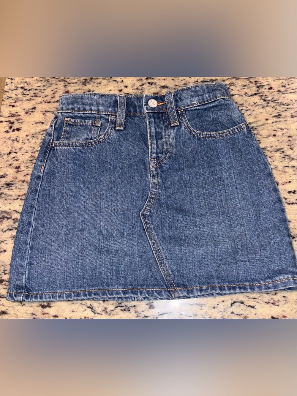 Old Navy Denim Jean Skirt in Blue
